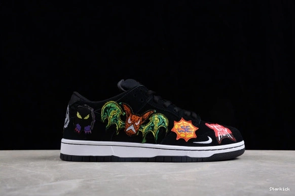 Low Nike DQ4488-001 Neckface Dunk SB 0125